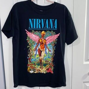 nirvana graphic tee